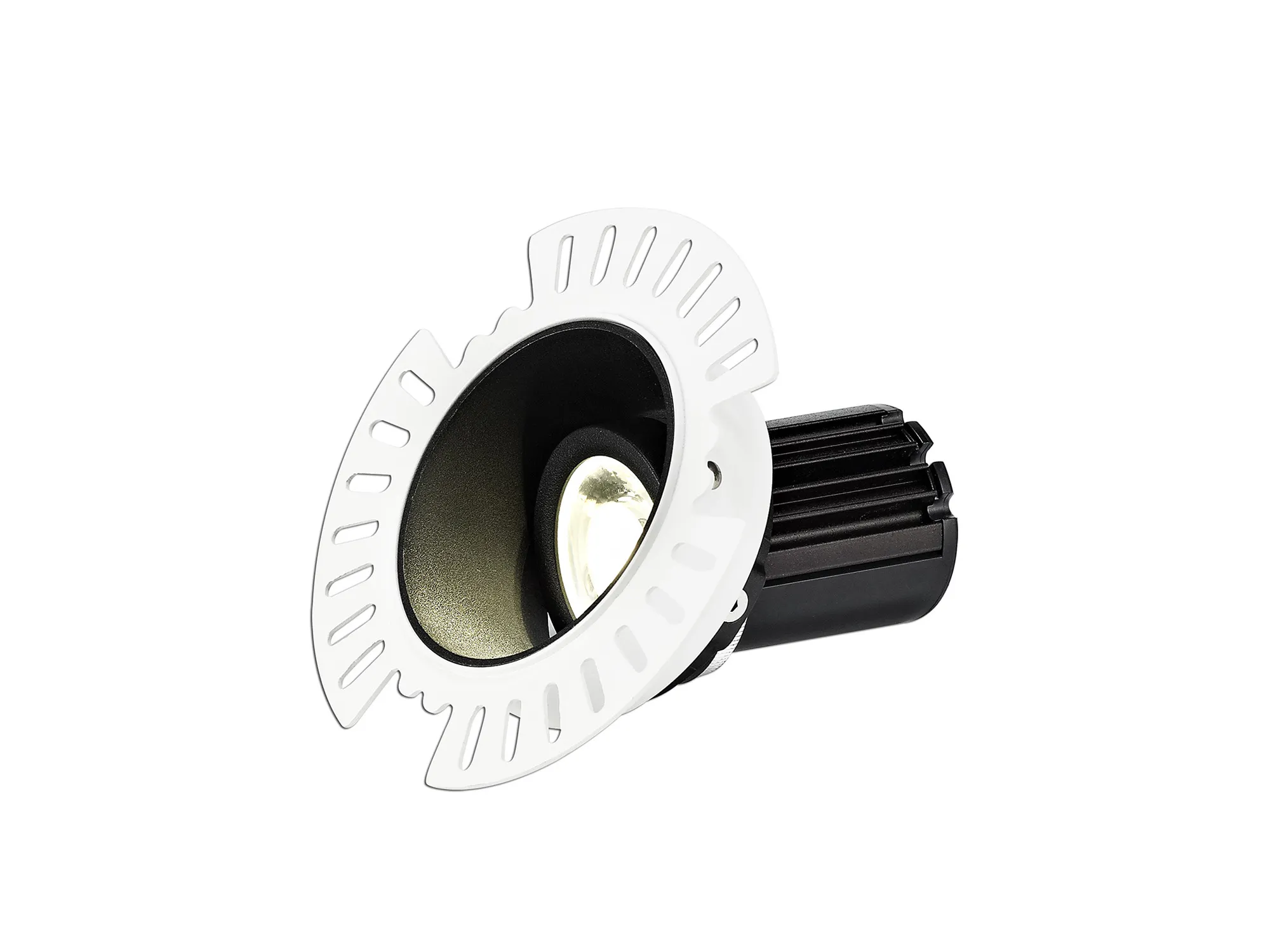 DM200997  Basy A 10 Tridonic powered 10W 2700K 750lm 12° CRI>90 LED Engine Black Adjustable Recessed Spotlight, IP20